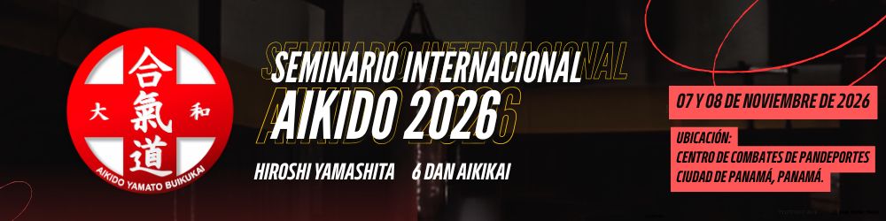 Seminario Internacional de Aikido 2026 — 7 y 8 de noviembre, Hiroshi Yamashita 6° Dan Aikikai